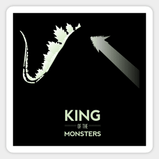 King of the Monsters Sticker